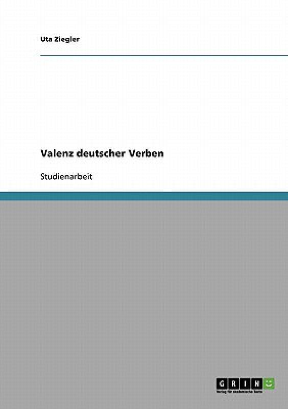 【预售】Valenz Deutscher Verben
