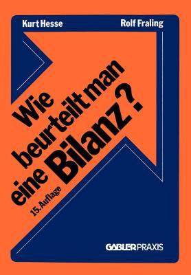 【预售】Wie Beurteilt Man Eine Bilanz?