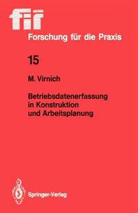 【预售】Betriebsdatenerfassung in Konstruktion Und