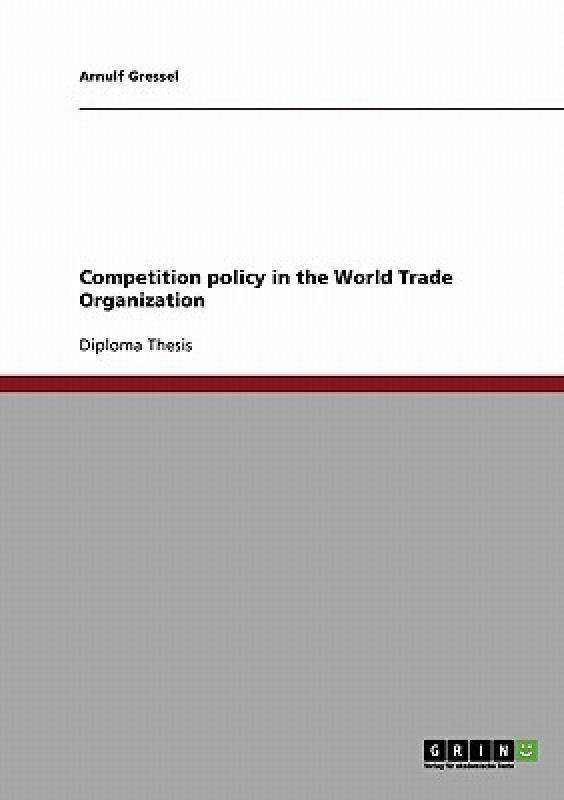 【预售】Competition Policy in the World Trade Organization