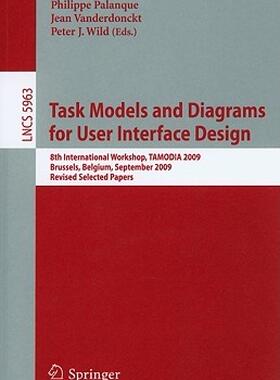 【预售】Task Models and Diagrams for User Interface Design