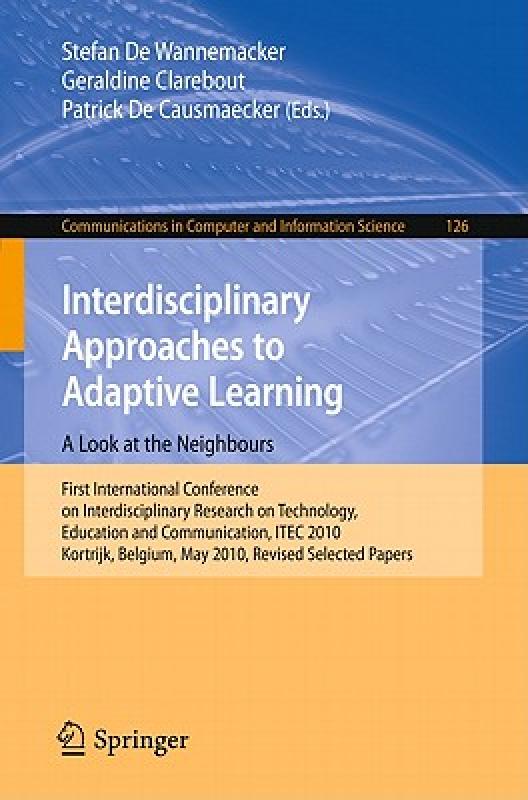 【预售】interdisciplinary approaches to adaptive learning: a