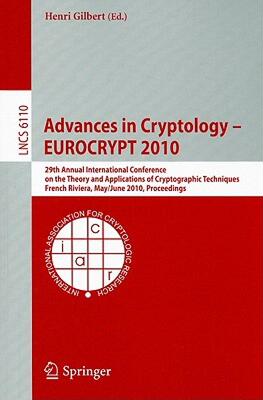 【预售】Advances in Cryptology - EUROCRYPT 2010: 29th Annual