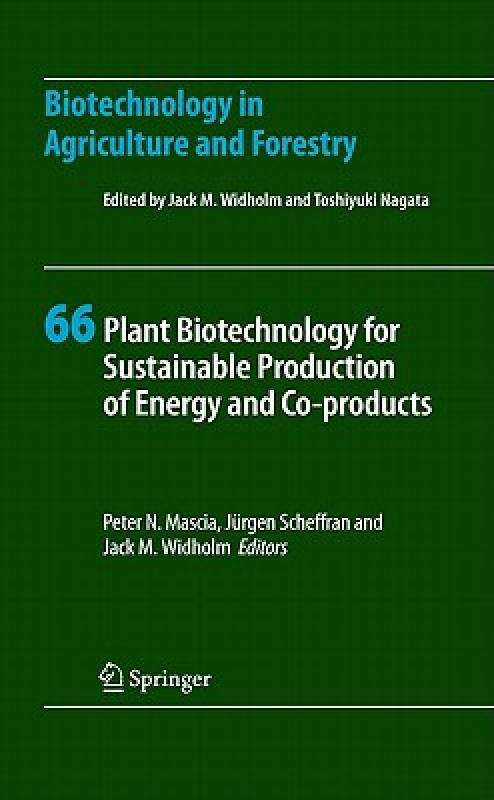 【预售】Plant Biotechnology for Sustainable Production of