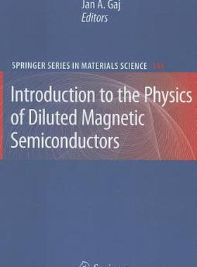 【预售】Introduction to the Physics of Diluted Magnetic
