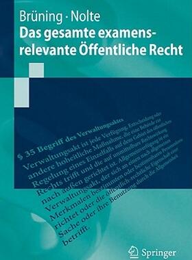 【预售】Das Gesamte Examensrelevante Ffentliche Recht