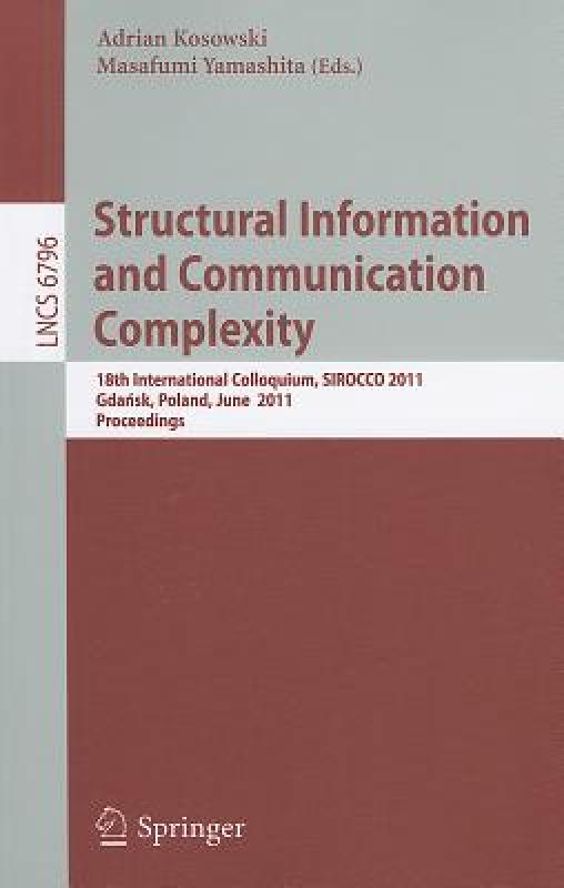 【预售】Structural Information and Communication Complexity: