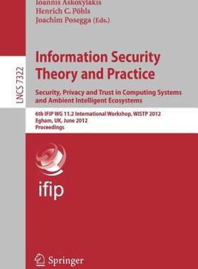 【预售】Information Security Theory and Practice. Security