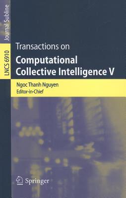 【预售】Transactions on Computational Collective