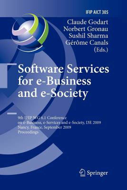【预售】Software Services for E-Business and E-Society: 9th