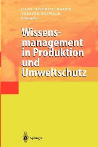 【预售】Wissensmanagement in Produktion Und Umweltschutz