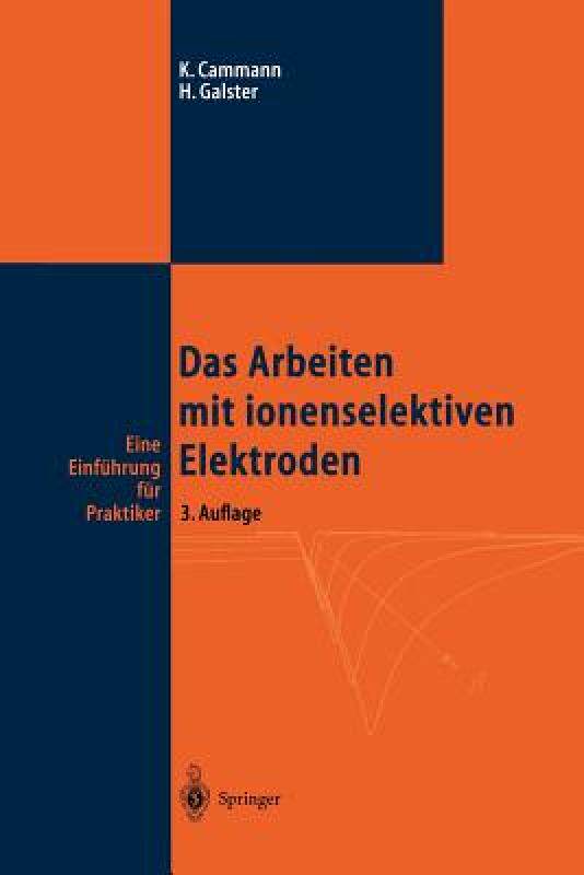 【预售】Das Arbeiten Mit Ionenselektiven Elektroden: Eine