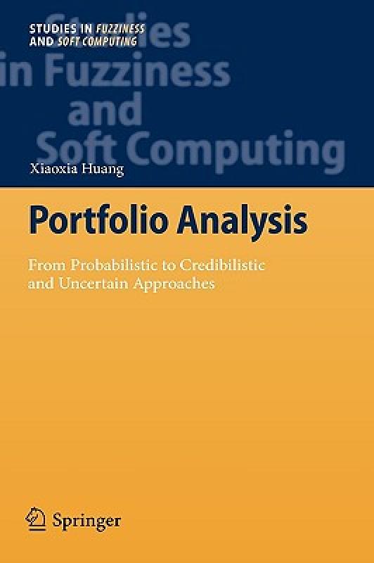 【预售】Portfolio Analysis: From Probabilistic to