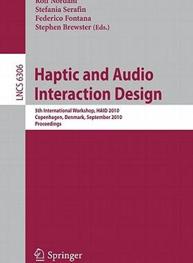 【预售】Haptic and Audio Interaction Design: 5th