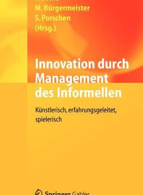 【预售】Innovation Durch Management Des Informellen: