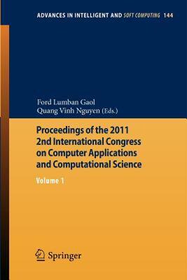 【预售】Proceedings of the 2011 2nd International Congress