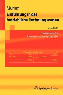 【预售】Einfuhrung in Das Betriebliche Rechnungswesen:
