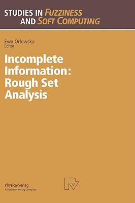 【预售】Incomplete Information: Rough Set Analysis