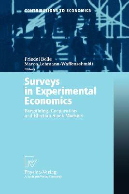 【预售】surveys in experimental economics