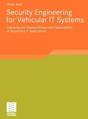 【预售】Security Engineering for Vehicular It Systems: