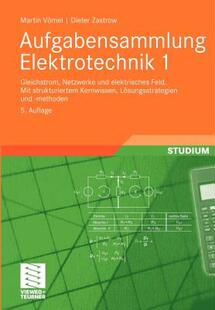 【预售】Aufgabensammlung Elektrotechnik 1: Gleichstrom