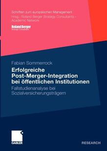 【预售】Erfolgreiche Post-Merger-Integration Bei