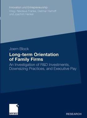 【预售】Long-Term Orientation of Family Firms: An