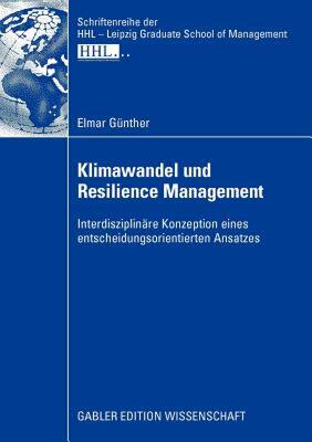 【预售】Klimawandel Und Resilience Management: