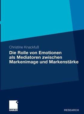 【预售】Die Rolle Von Emotionen ALS Mediatoren Zwischen