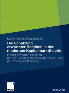 【预售】Die Schatzung Erwarteter Renditen in Der Modernen