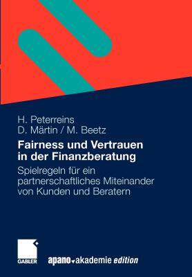 【预售】Fairness Und Vertrauen in Der Finanzberatung: