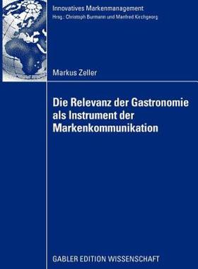 【预售】Die Relevanz Der Gastronomie ALS Instrument Der