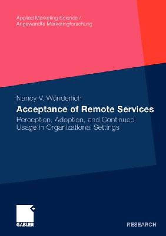【预售】Acceptance of Remote Services: Perception, Adoption