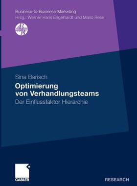 【预售】Optimierung Von Verhandlungsteams: Der