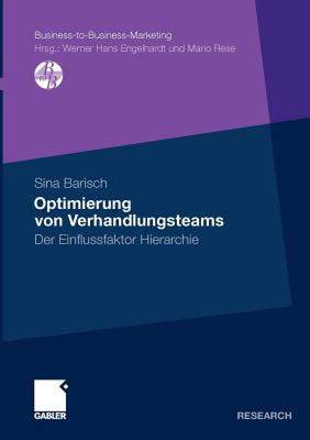 【预售】Optimierung Von Verhandlungsteams: Der