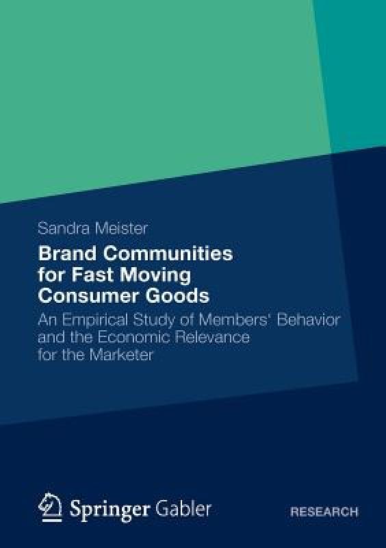 【预售】Brand Communities for Fast Moving Consumer Goods: An