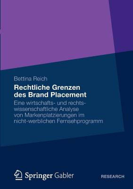 【预售】Rechtliche Grenzen Des Brand Placement: Eine