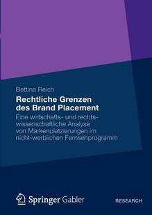 【预售】Rechtliche Grenzen Des Brand Placement: Eine
