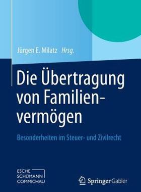 【预售】Die Ubertragung Von Familienvermogen: Besonderheiten