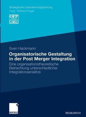 【预售】Organisatorische Gestaltung in Der Post Merger