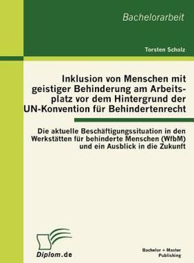 【预售】Inklusion Von Menschen Mit Geistiger Behinderung Am