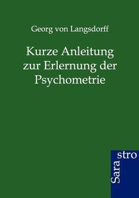【预售】Kurze Anleitung Zur Erlernung Der Psychometrie
