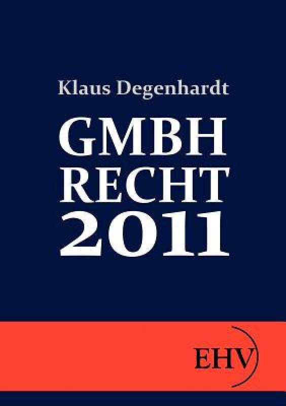 【预售】Gmbh-Recht 2011