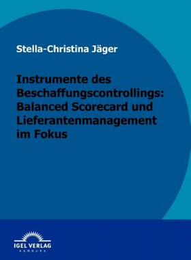 【预售】Instrumente Des Beschaffungscontrollings: Balanced