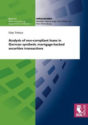 【预售】Analysis of Non-Compliant Loans in German Synthetic