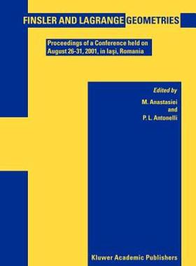 【预售】Finsler and Lagrange Geometries