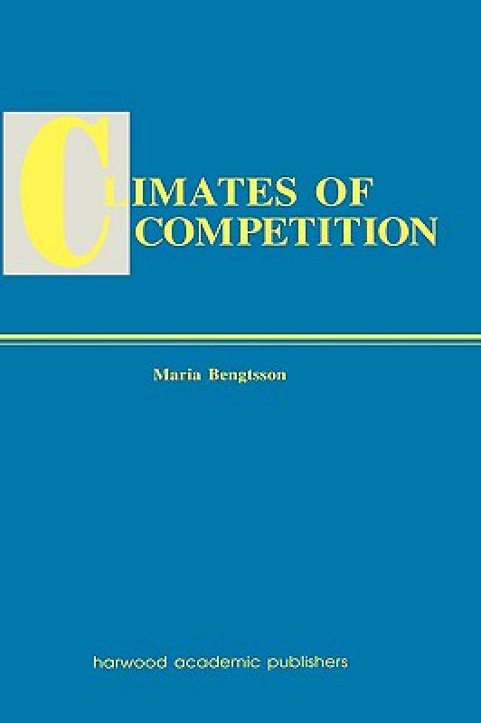 【预售】Climates of Global Competition