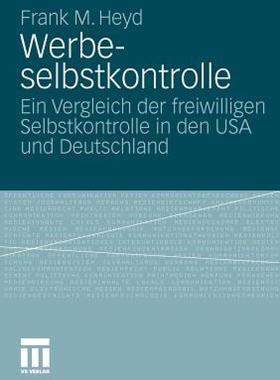 【预售】Werbeselbstkontrolle: Ein Vergleich Der Freiwilligen