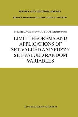 【预售】Limit Theorems and Applications of Set-Valued and