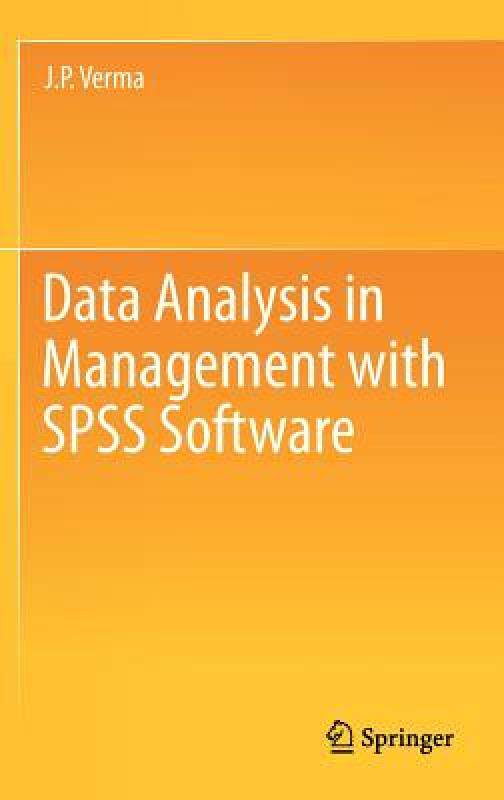 【预售】Data Analysis in Management with SPSS Software